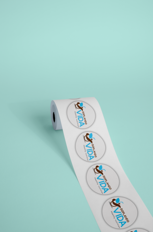 2" Round Custom Circle or any shape Vinyl Stickers 2”