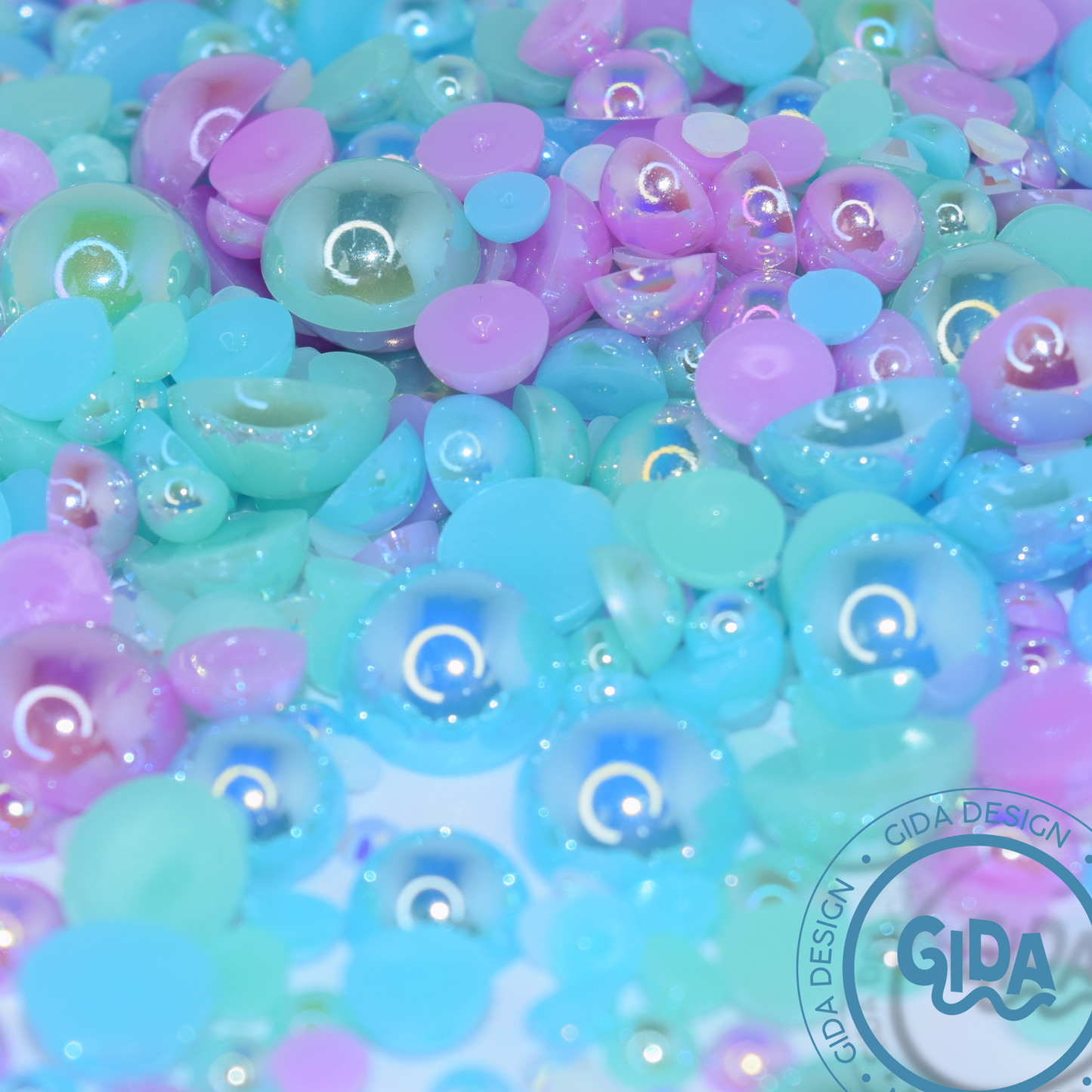 Baby Sea Flat Back Pearl Mix - 1.2 oz