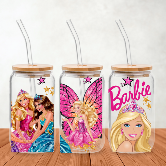 Cup Wrap Stickers UV DTF - Barbysss Libbey cup Wrap