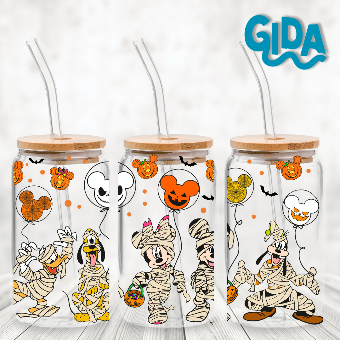 UV DTF - Mummies Mickey libbey cup Wrap