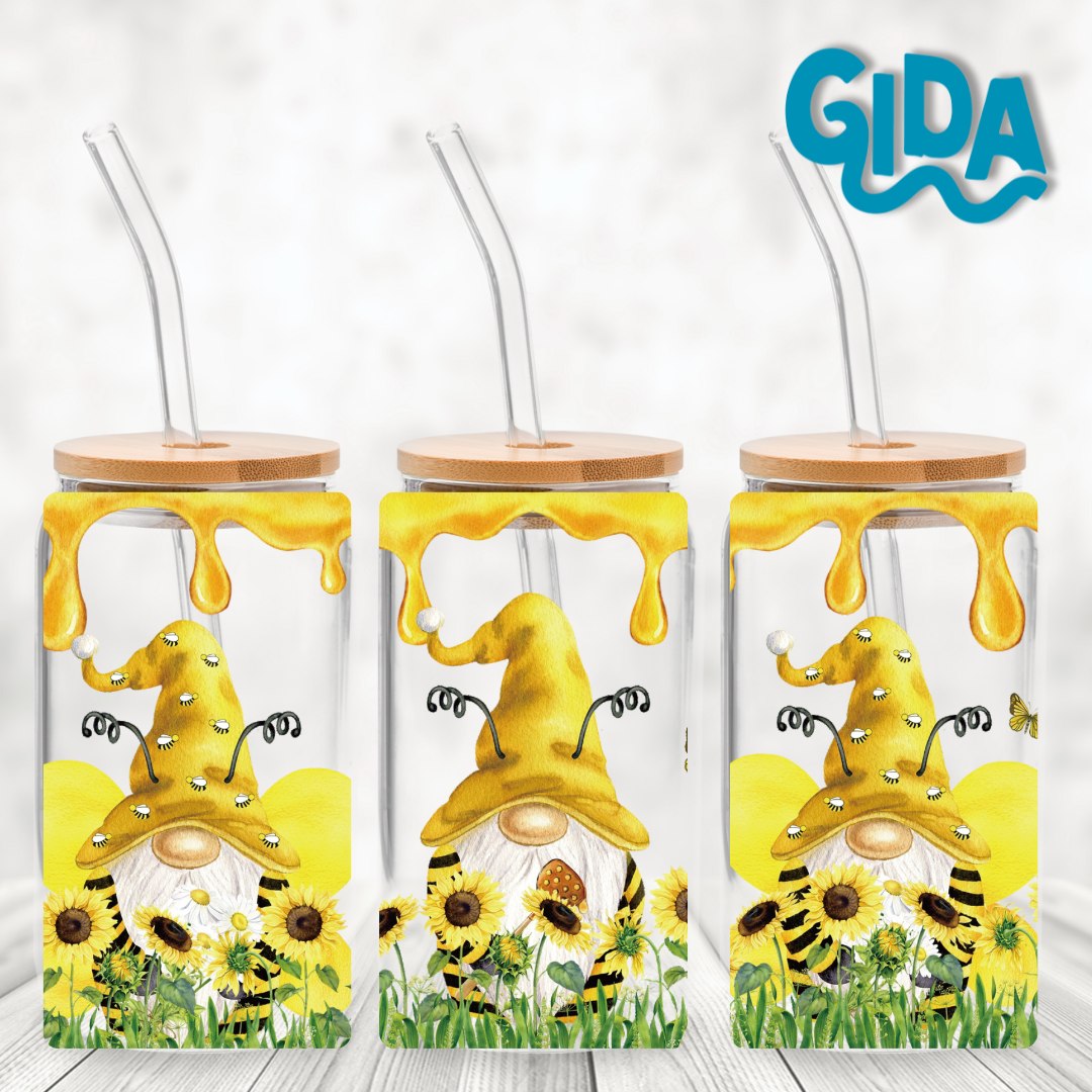 UV DTF - Honey Gnomes Libbey 16 oz Wrap