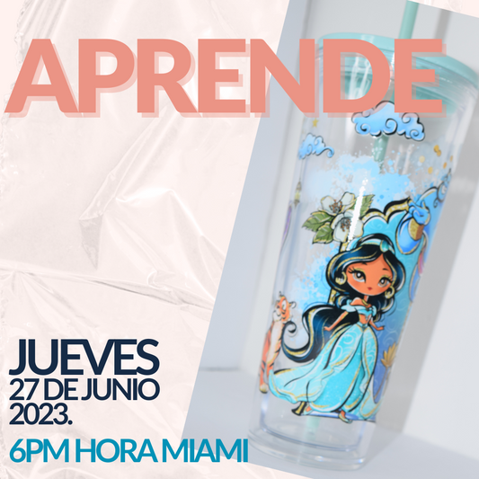 Video MASTERCLASS Vasos tipo Snowglobes - GRABACION