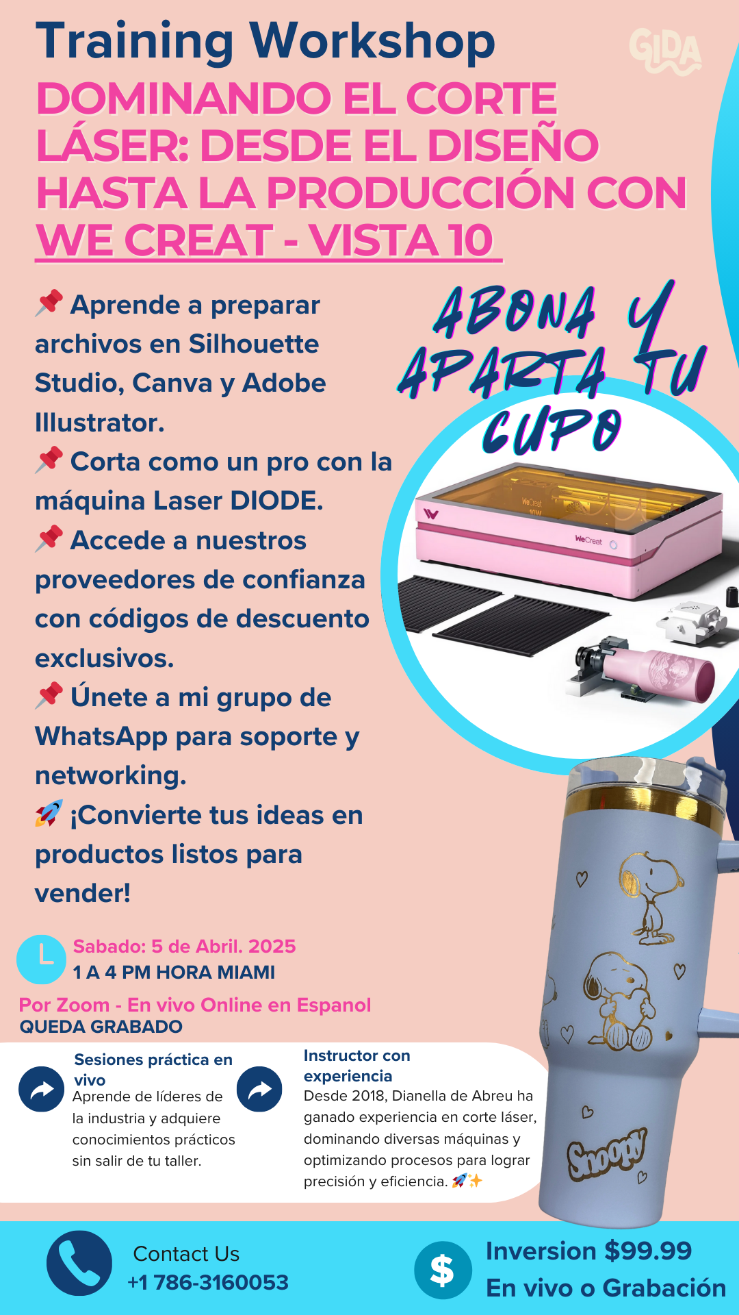 Grabación - Corte Laser - Laser Cut Diode WE CREAT