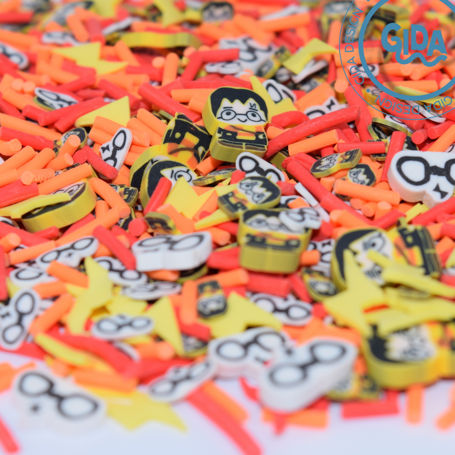 Rayitos y Lentes Polymer clay 1 oz