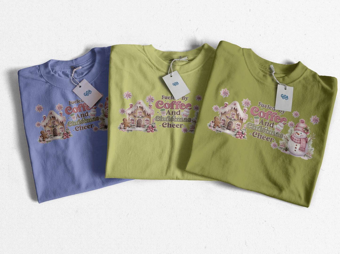 DTF - Delicate Christmas - Textil