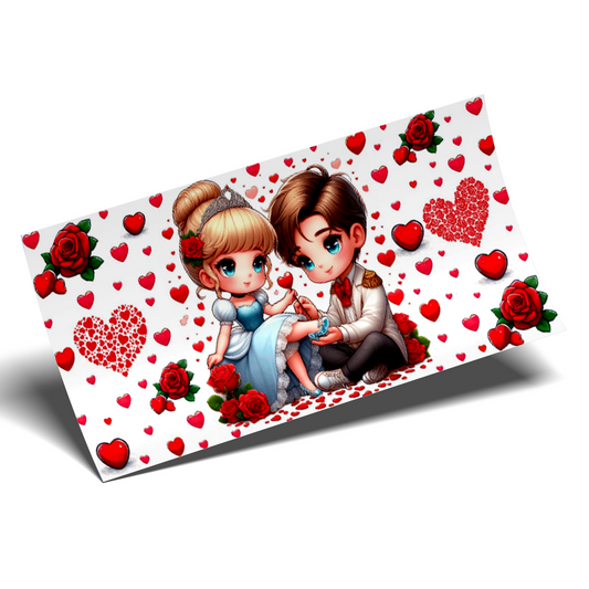 Cup Wrap Sticker UV DTF - Cenicienta inlove