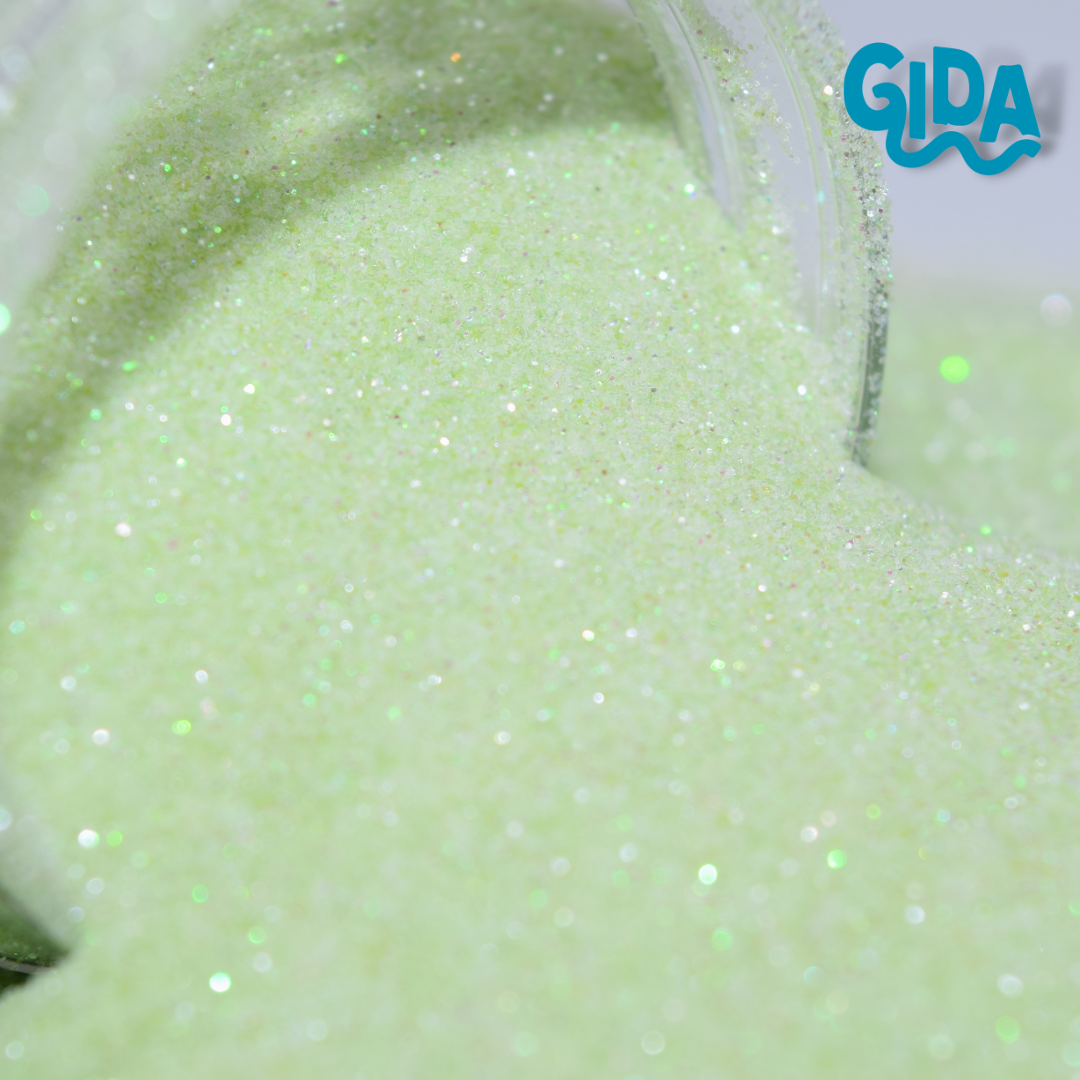 Tie Dye Pistachio Glitter - 2.2 oz