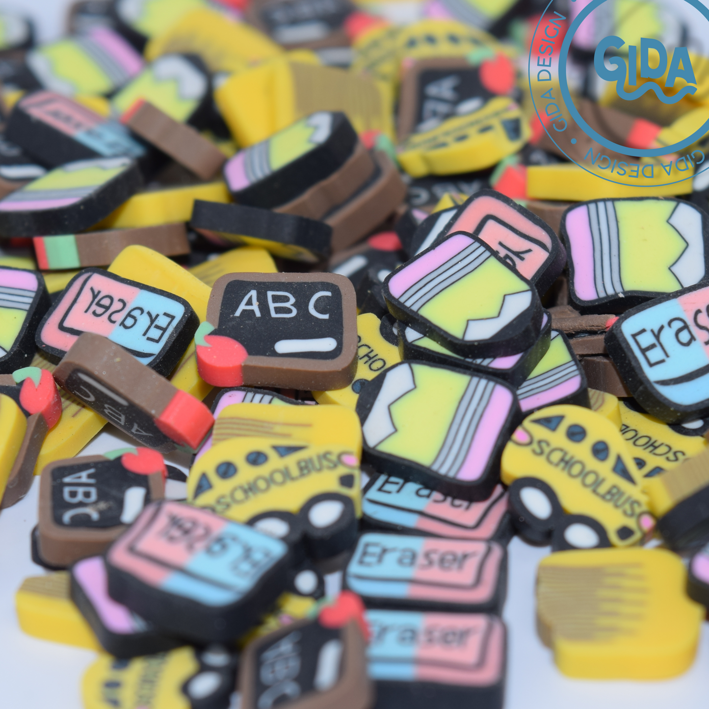 Back To School ABC Polymer clay 1 oz