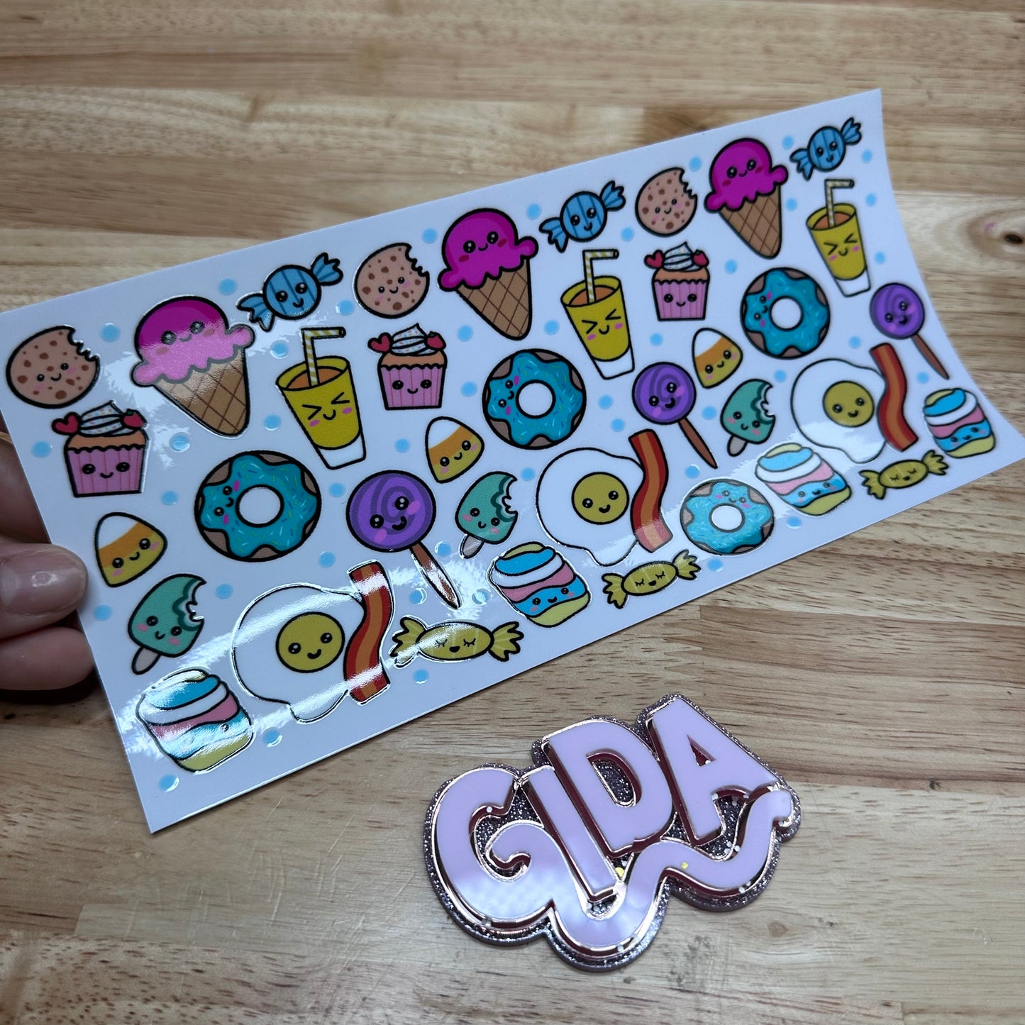 UV DTF - kawaii items Libbey cup Wrap