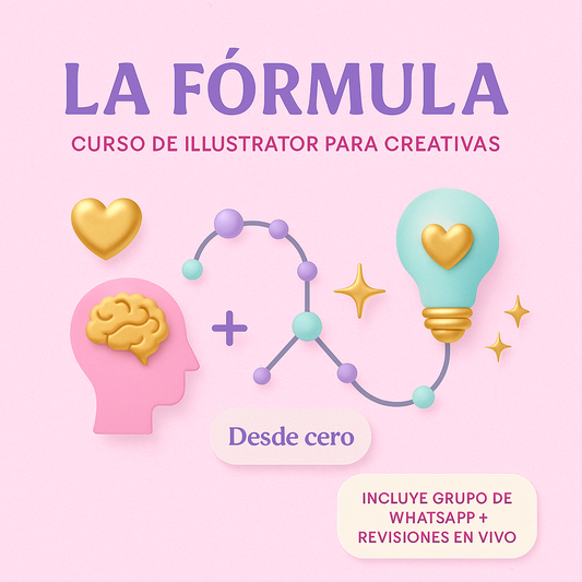 ✨ LA FORMULA GIDA · Curso Intensivo de Diseño con Illustrator