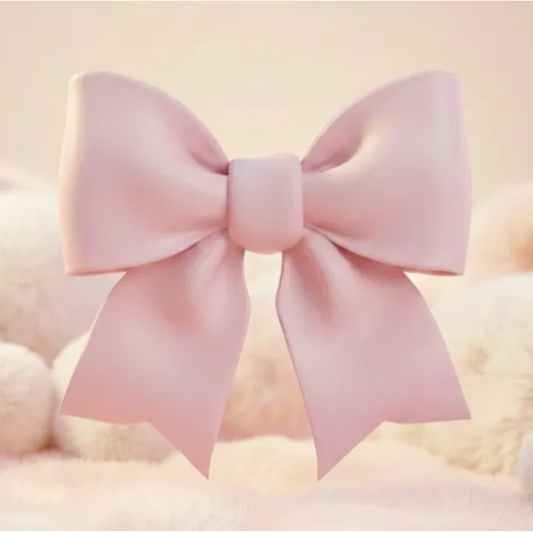 3D Printed Libbey Cup Lid Topper – Coquette Bow Decorative Drink Accessory