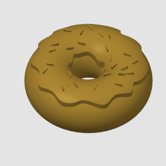3D Printed Libbey Cup Lid Topper –Donut "center hole" Blank Decorative Drink Accessory