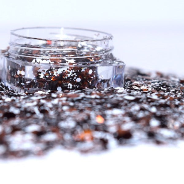 Dark Coffee Glitter - 2.2 oz