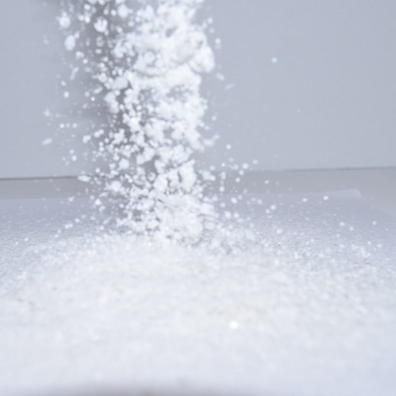 Icy White Glitter - 2.2 oz