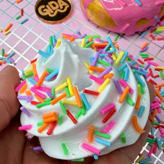 3D Printed Libbey Cup Lid Topper – Whipped Cream Decorative Drink Accessory