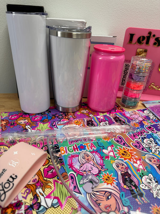 TRIPLE Combo Bratz - Bichota for resin tumblers - LIMITED QTY