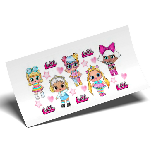 UV DTF Stickers Wrap - LOL Libbey SURPRISE