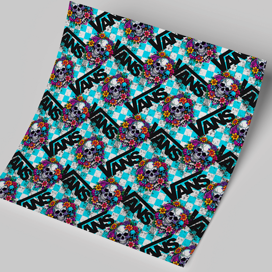 Printed Vinyl Sheet 12x12 " Permanent Vinyl - sport shoes pattern