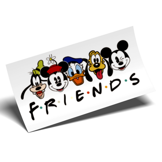 Cup Wrap Sticker - UV DTF Mickey's FRIENDS