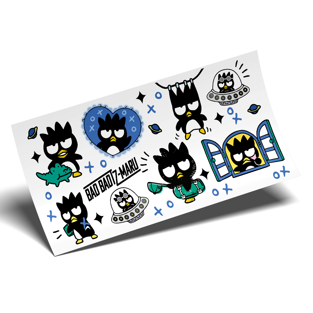 Cup Wrap Sticker UV DTF - Badzmaru