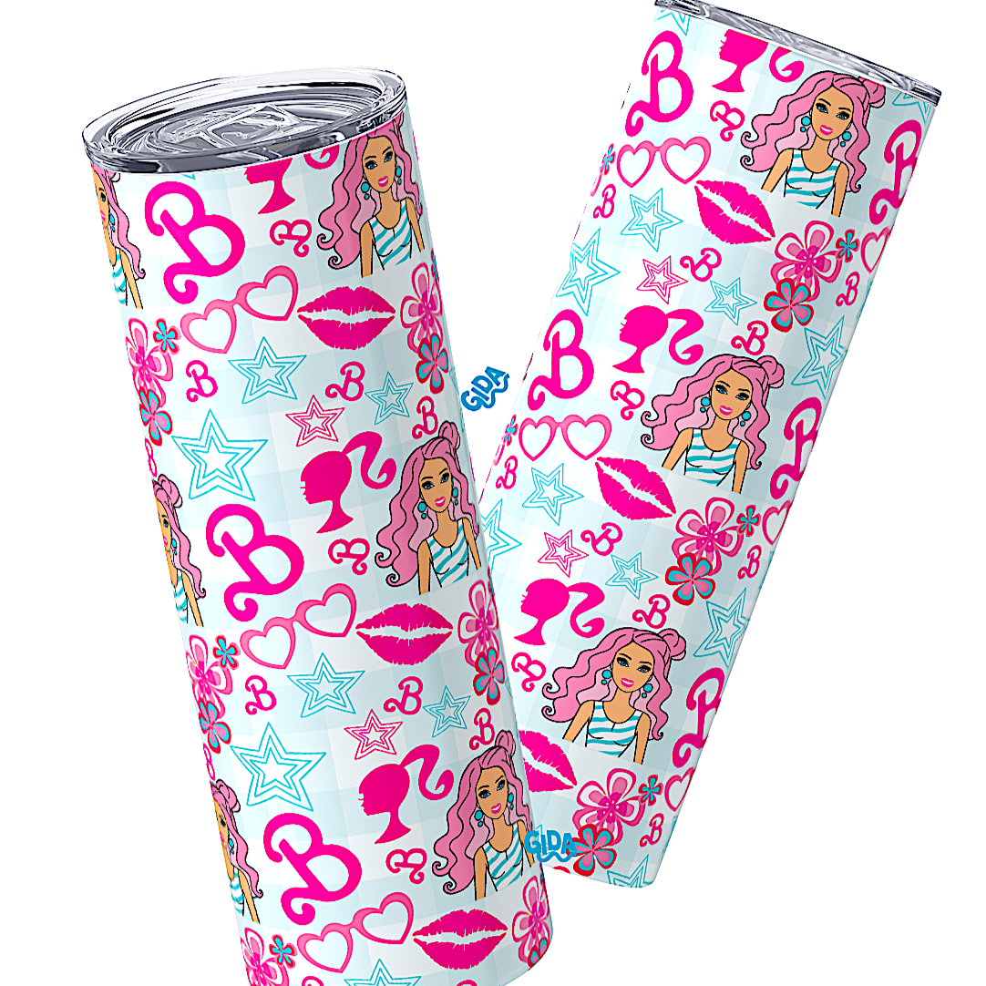 Barbie Pattern 12x12" Printed Vinyl