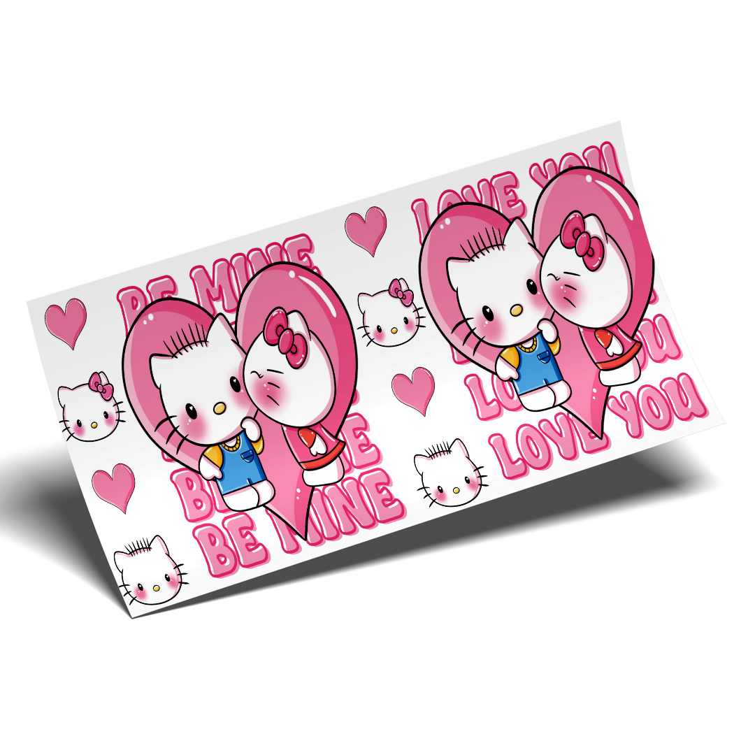 Cup Wrap Sticker UV DTF - Be mine