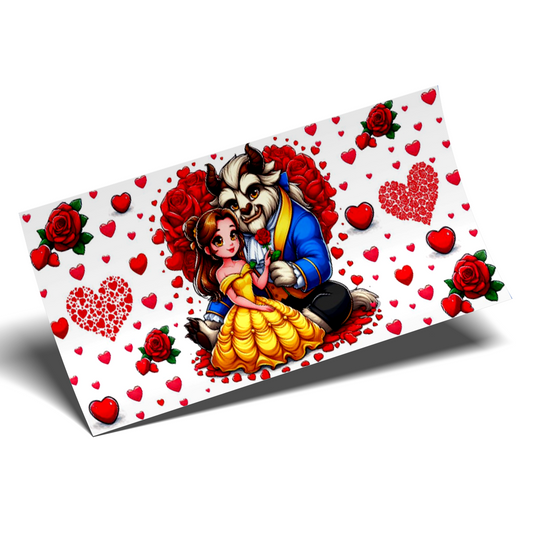 Cup Wrap Sticker UV DTF - Bella and Beast