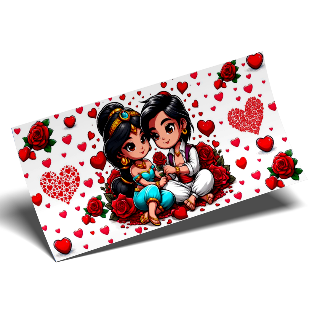 Cup Wrap Sticker UV DTF - Jazmin inlove