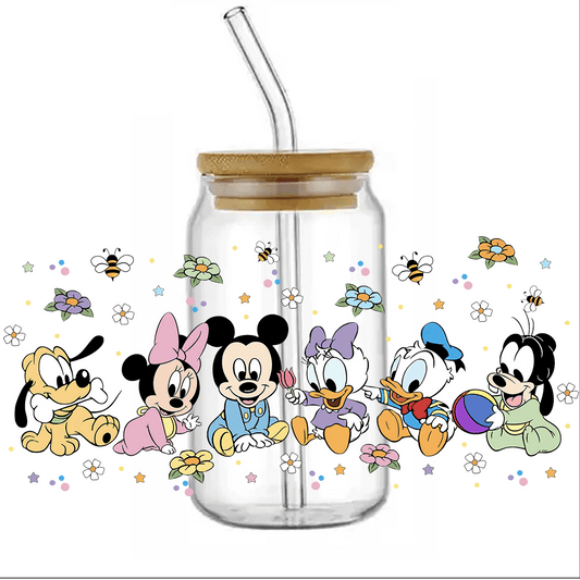 Cup Wrap UV DTF stickers - babys Libbey cup Wrap