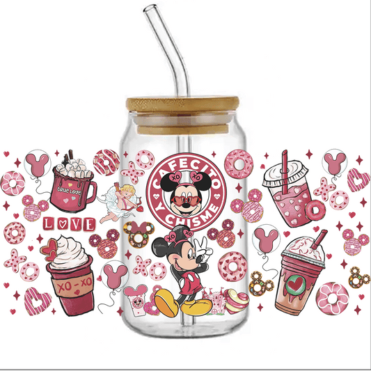 UV DTF - CAFECITO Y CHISME raton Libbey Wrap