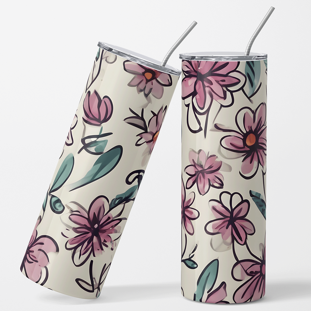 Petunias 12x12 " Permanent Vinyl