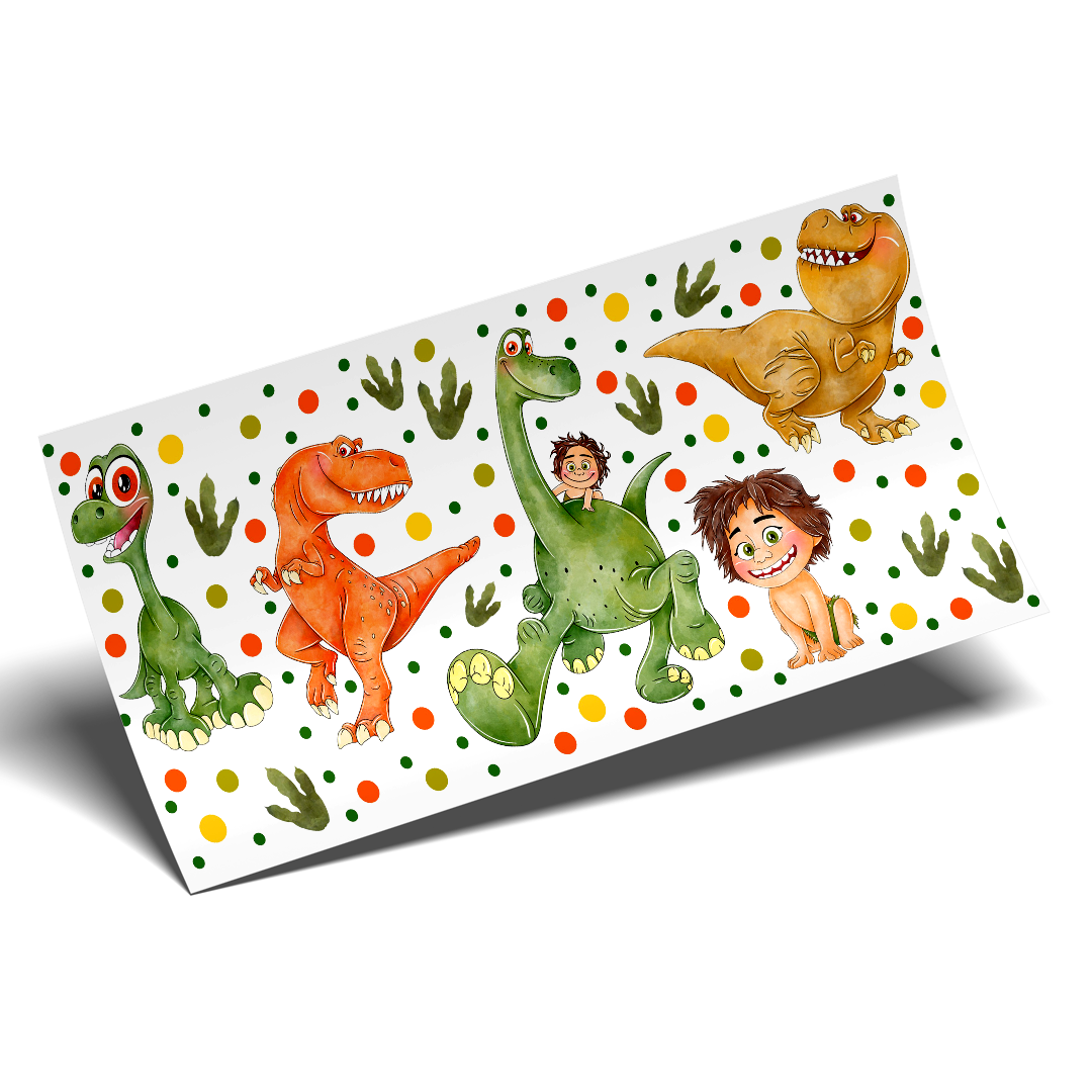 UV DTF - Dinosaurs Wrap