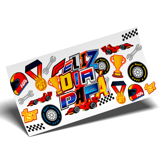 UV DTF Cup Wrap - Feliz Dia papa 2025