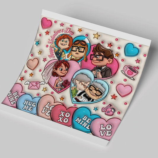 3D - Up Love 20 oz Permanent Vinyl