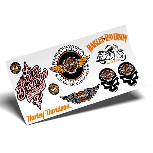 UV DTF Cup Wrap - Harley Davidson 2025