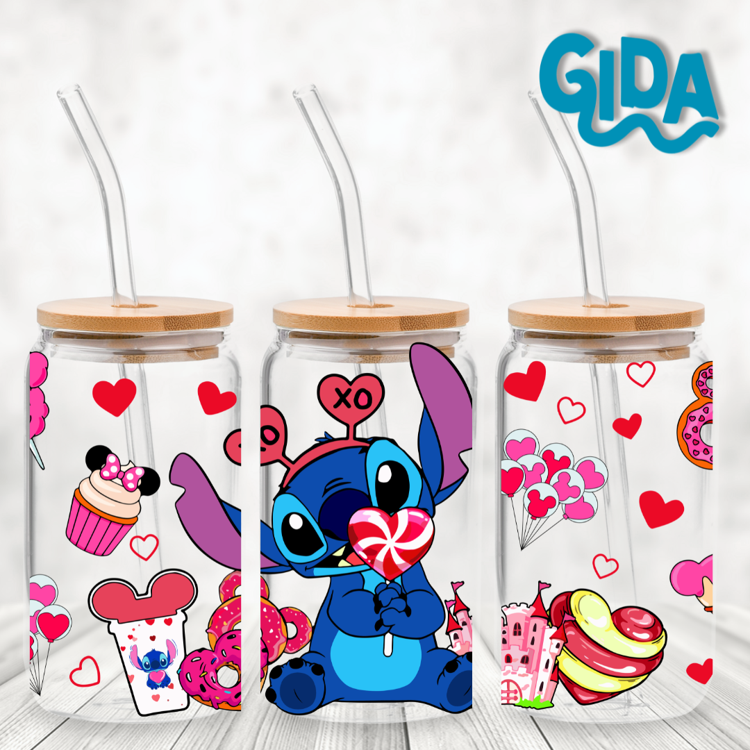 UV DTF - XOXO Paleta STITCHY Libbey Wrap