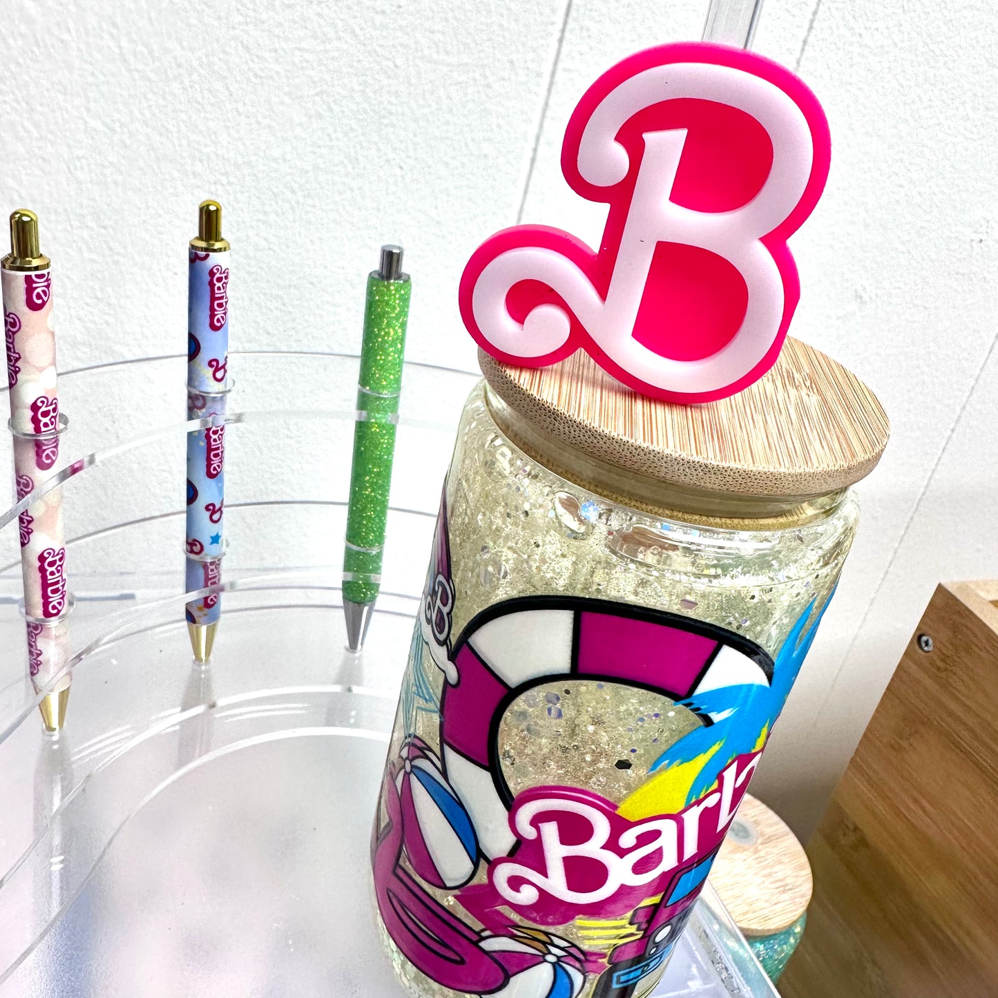 Barbie Straw Topper