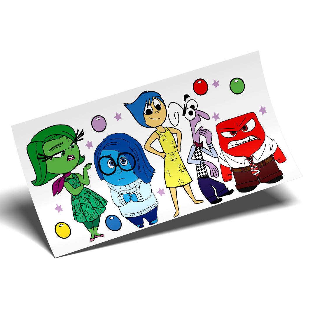 Cup Wrap UV DTF Stickers - Inside Out