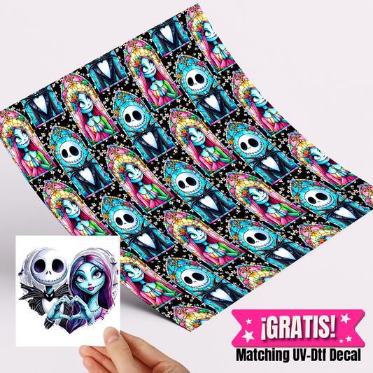 High-Quality Printed Adhesive Vinyl – Permanent Finish 12x12" Jack Vitrale / Free Uvdtd decal