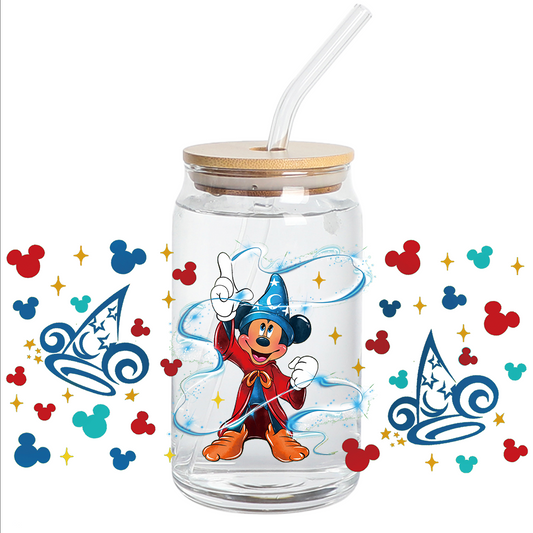 UV DTF Stickers Wraps - Magic is Real Libbey cup Wrap