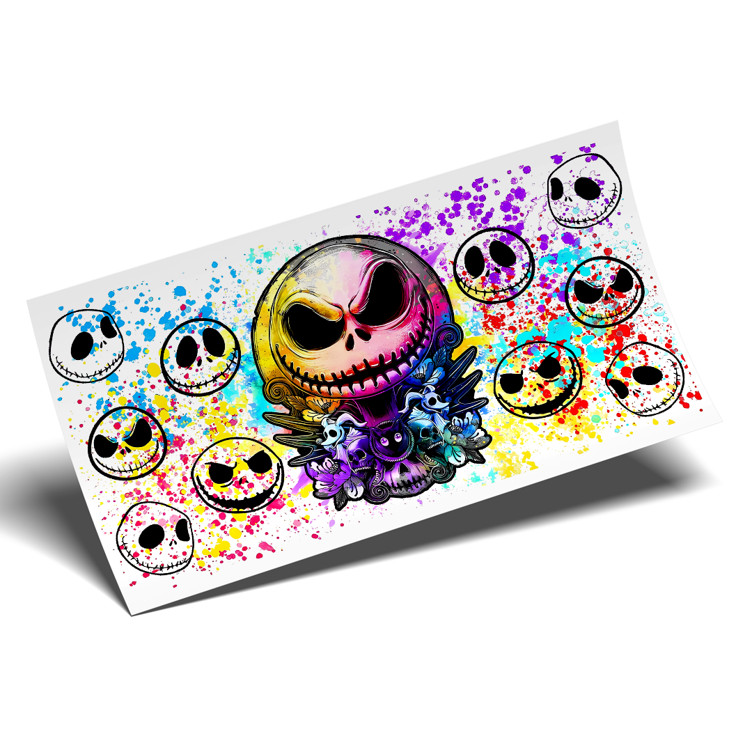 Cup Wrap Sticker UV DTF - Jack Splashes