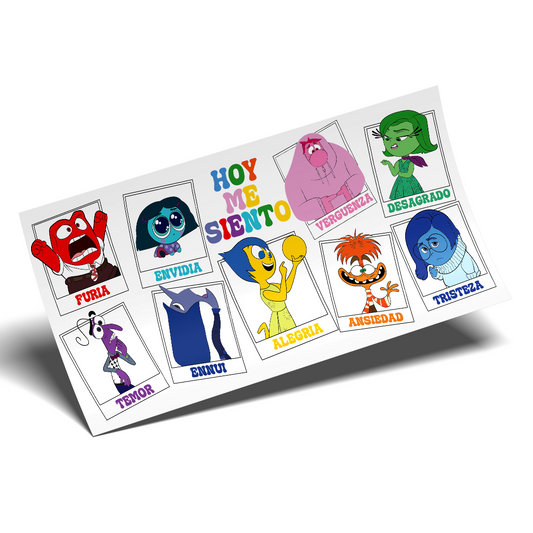 Cup Wrap UV DTF Stickers - frame inside out