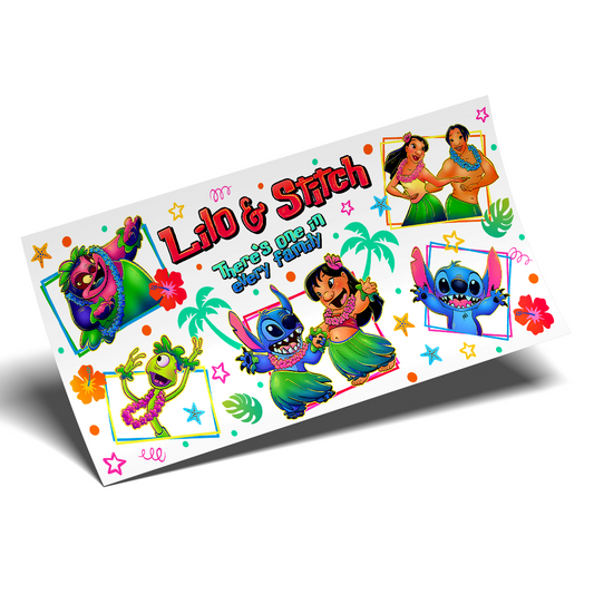 UV DTF Wrap Stickers - Stitch one party