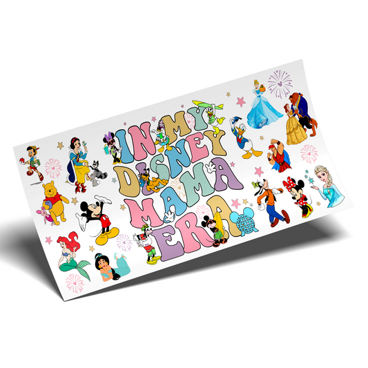 Cup Wrap Sticker - UV DTF Transfer in my Disney era