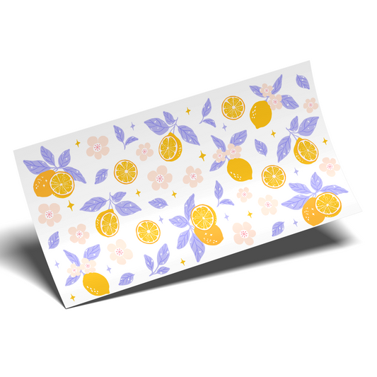 UV DTF Wrap Stickers - Lavanda Lemonade