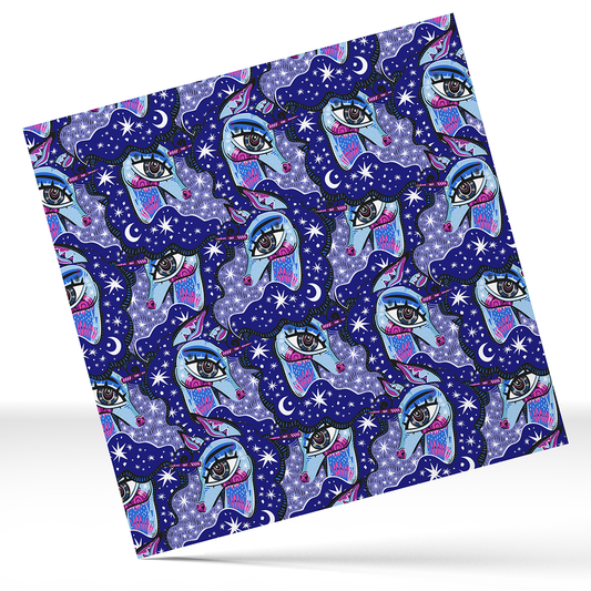 Royal Unicorn 12x12 " Permanent Printed Vinyl