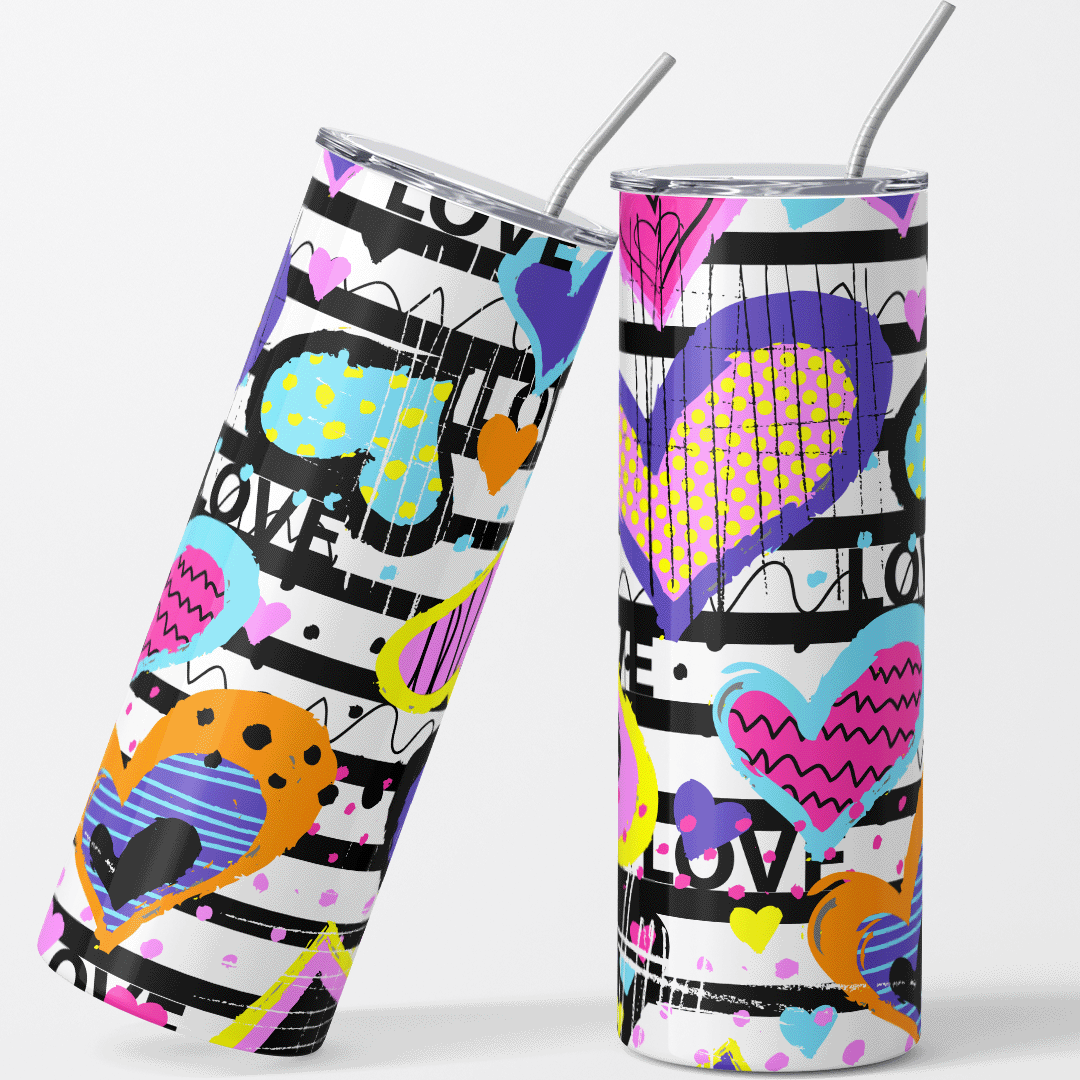 Vibrant Love Neon Color 12x12 " Permanent Vinyl