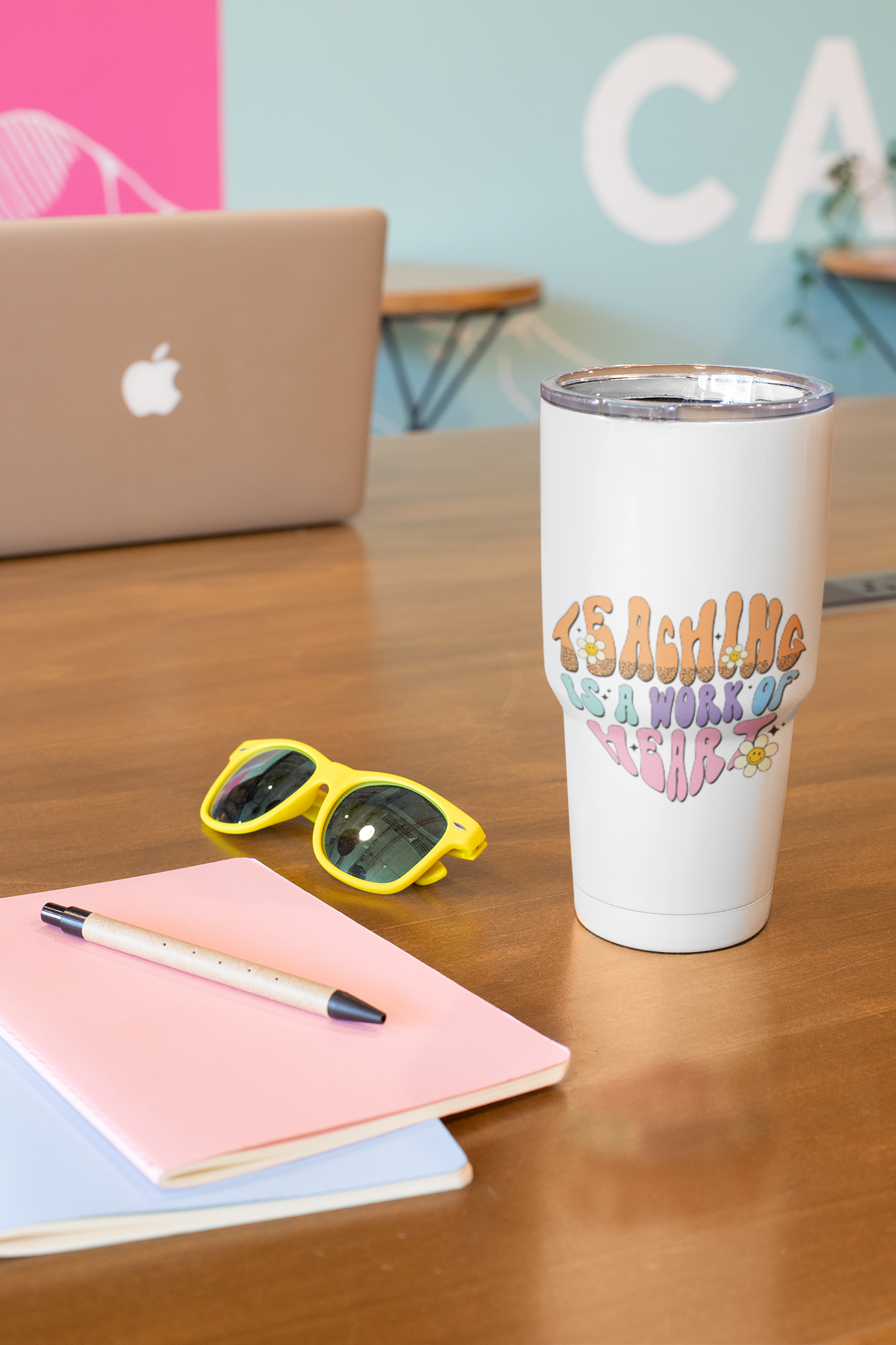 UV DTF STICKER - Teaching is a work of heart