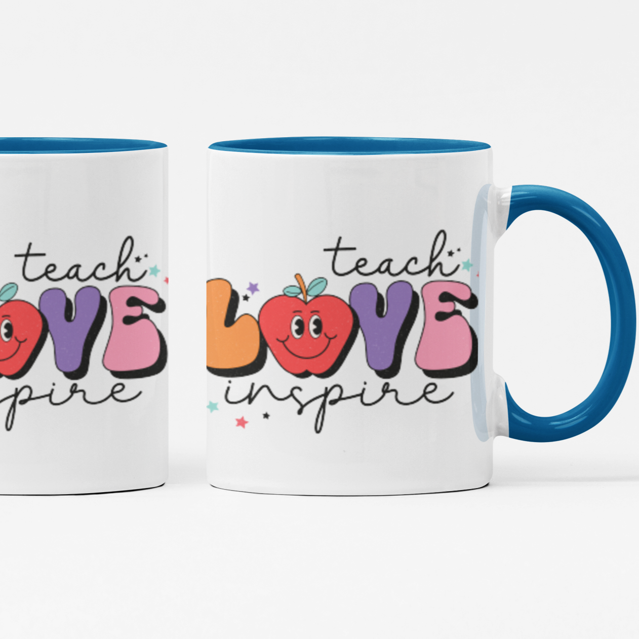 UV DTF STICKER - Teach Love Inspire