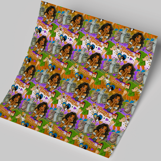 12x12" Permanent Printed Vinyl - Hunchback Nostradamus